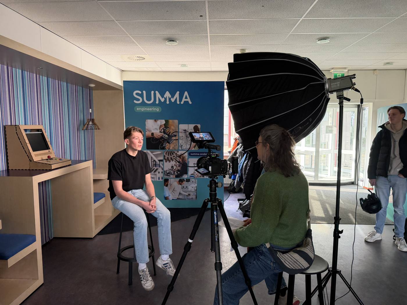 Foto, Interview